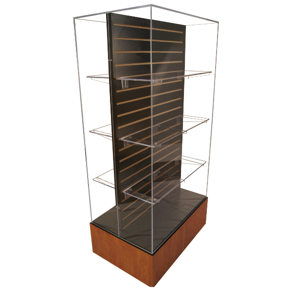 Excelsior Double Sided Island Case (6 Shelves & 12 Brackets Included)